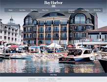 Tablet Screenshot of bayharbor.com